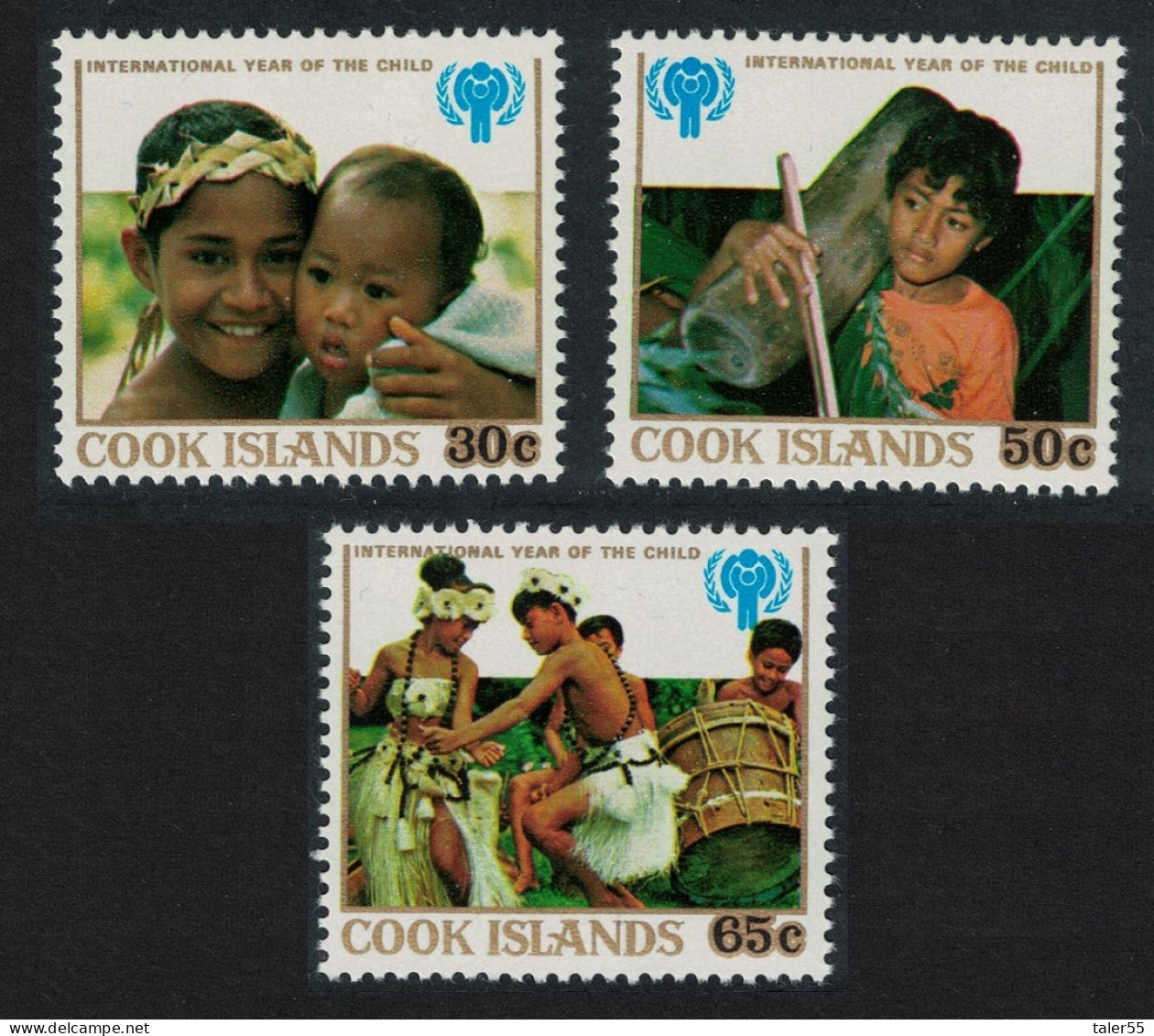 Cook Is. International Year Of The Child 3v 1979 MNH SG#649-651 - Islas Cook