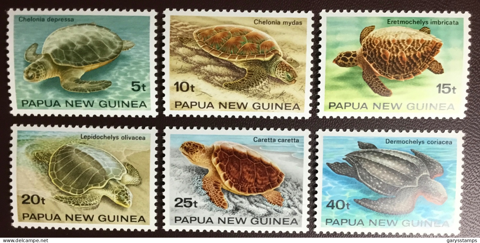 Papua New Guinea 1984 Turtles MNH - Turtles