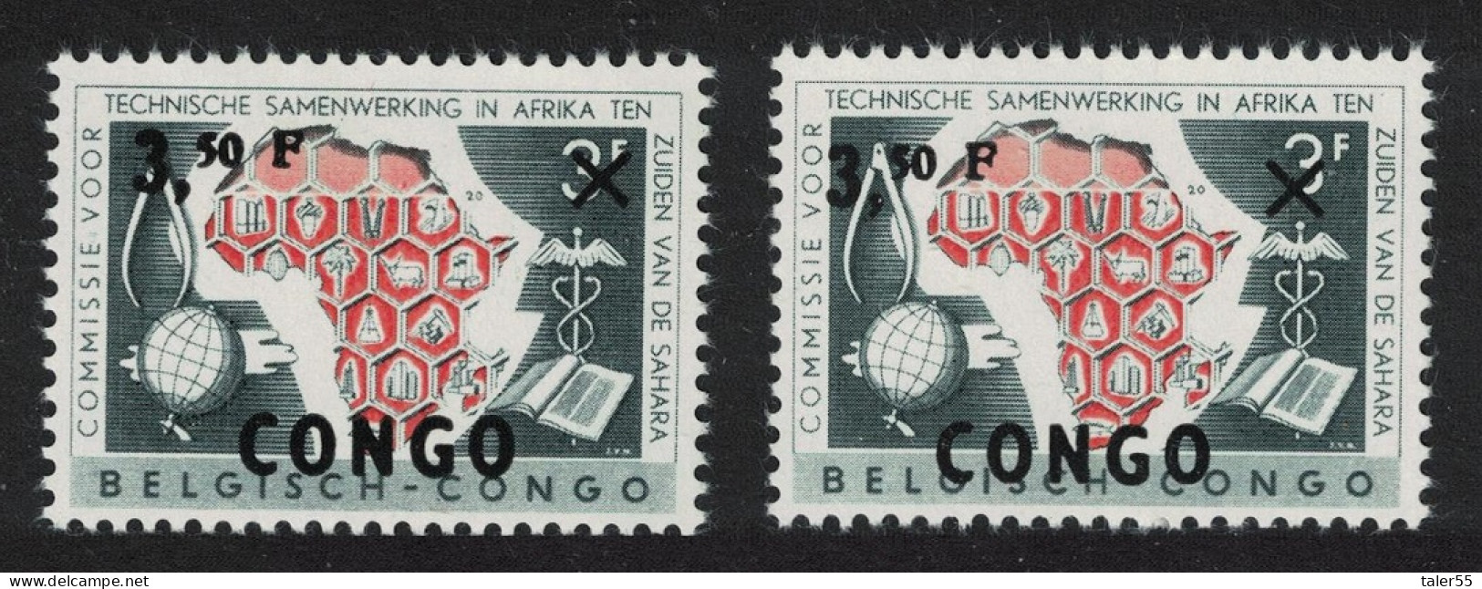 DR Congo Technical Co-operation Inscr In French Or Flemish 1960 MNH SG#391 - Ungebraucht