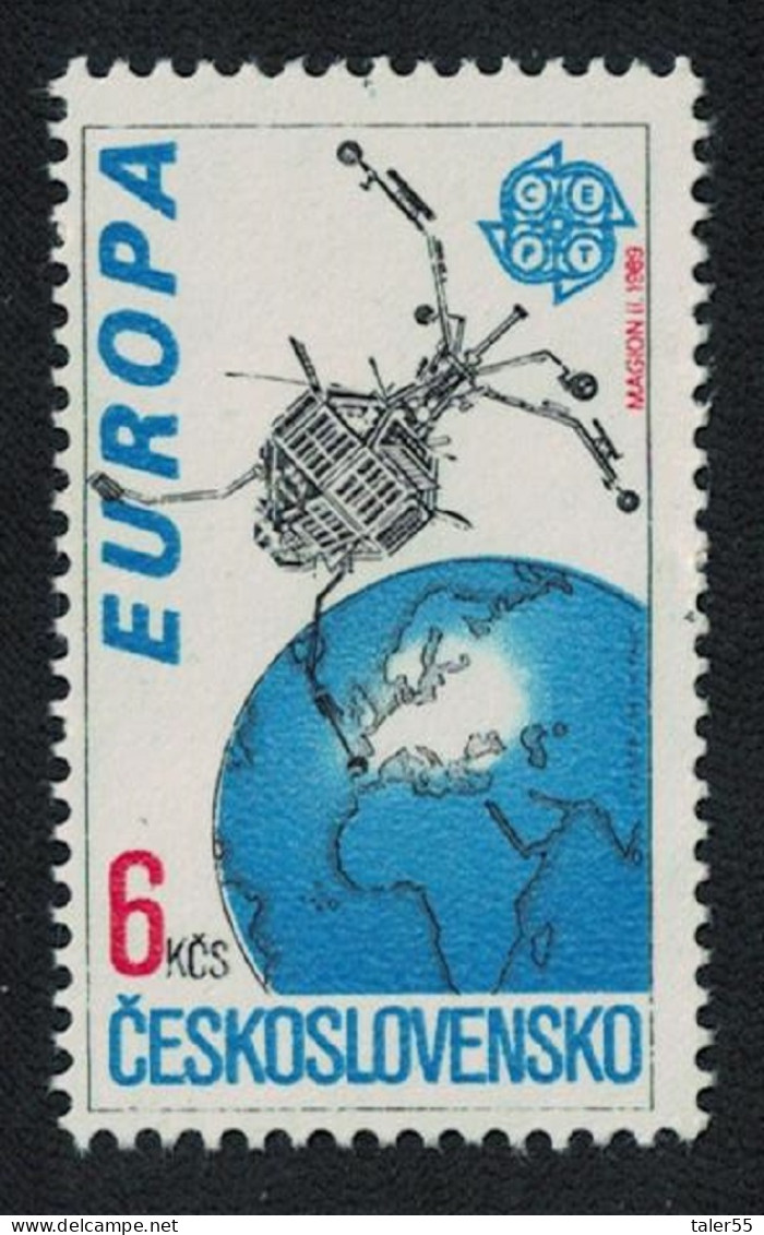 Czechoslovakia Europa Europe In Space 1991 MNH SG#3059 - Neufs