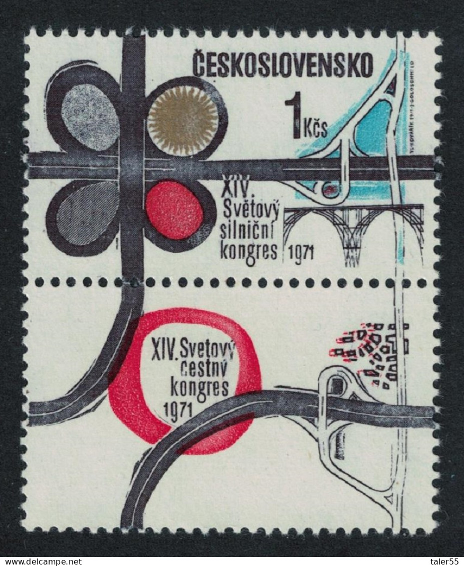 Czechoslovakia World Road Congress 1971 MNH SG#1973 - Nuovi