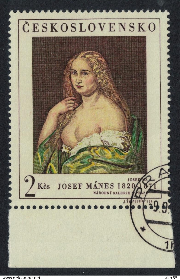 Czechoslovakia 'Josefina' Painting By Josef Manes 1968 MNH SG#1753 - Neufs