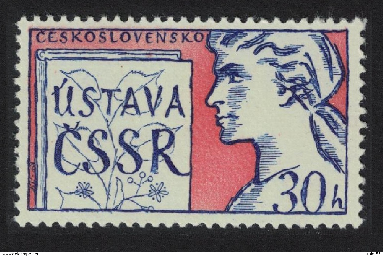 Czechoslovakia Proclamation Of New Constitution 1960 MNH SG#1179 - Nuovi