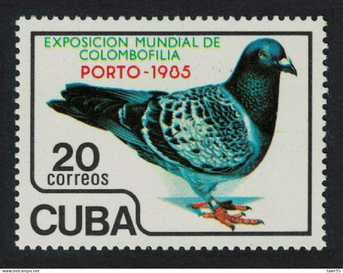 Caribic International Pigeon Exhibition Birds 1985 MH SG#3066 - Ungebraucht