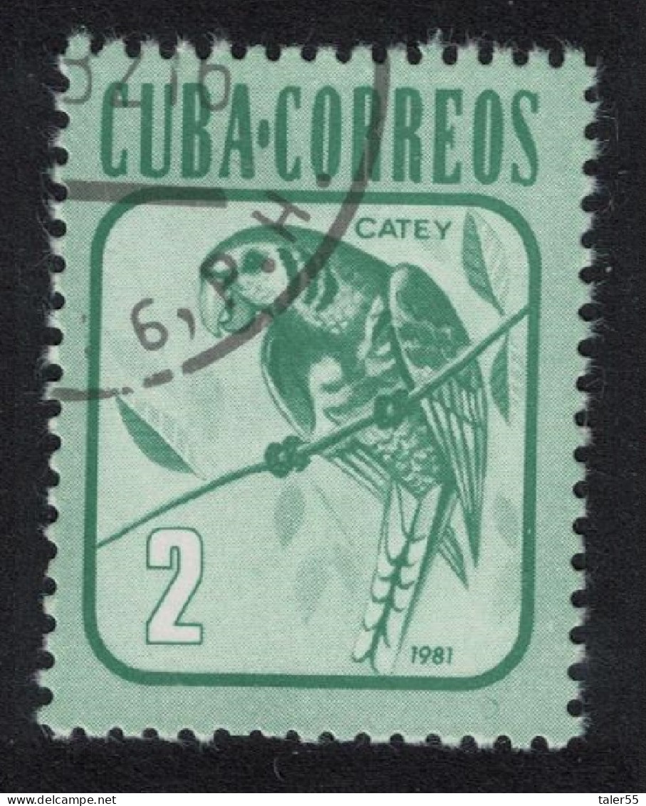 Caribic Conure Bird 'Catey' Fauna 1981 CTO SG#2764 - Gebruikt