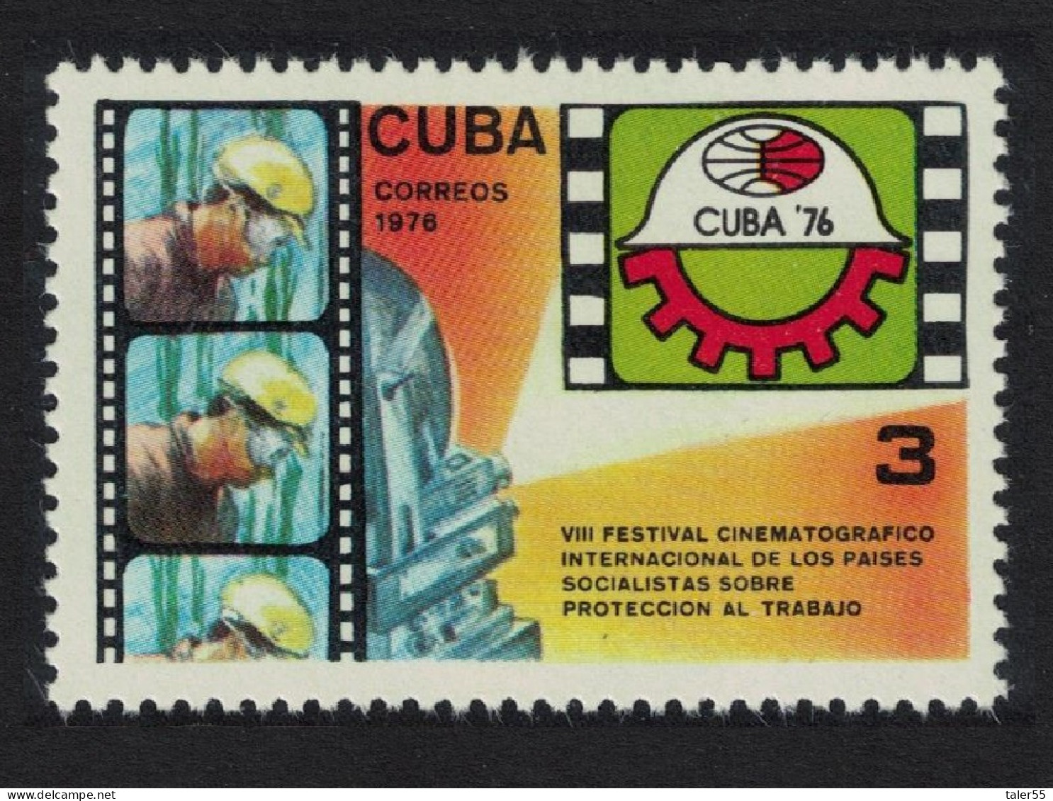 Caribic Cinematographic Festival 1976 MNH SG#2325 - Unused Stamps