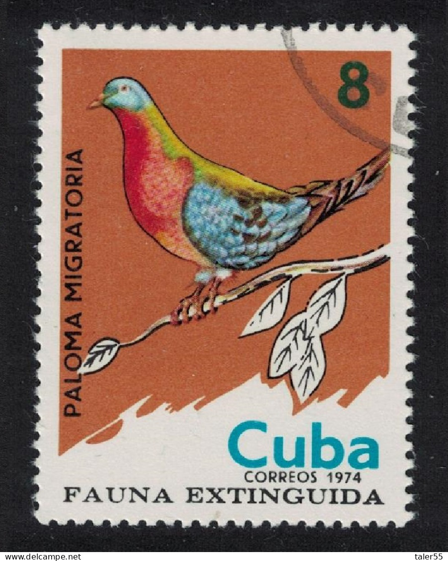 Caribic Passenger Pigeon 'Paloma Migratoria' Extinct Bird 1974 CTO SG#2148 - Gebruikt