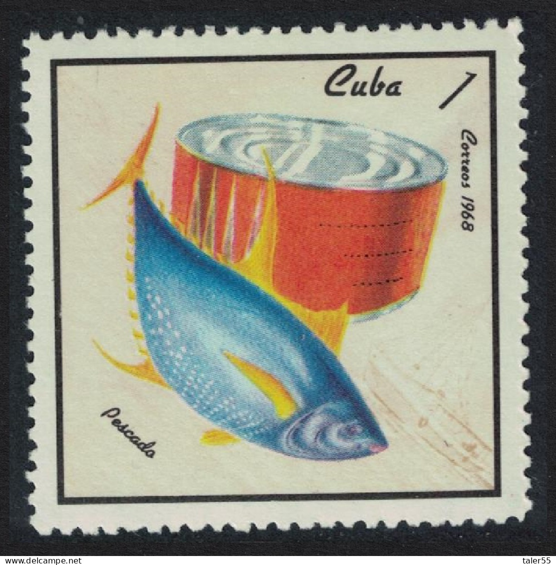 Caribic Canned Fish Food Products 1968 MNH SG#1582 - Ongebruikt