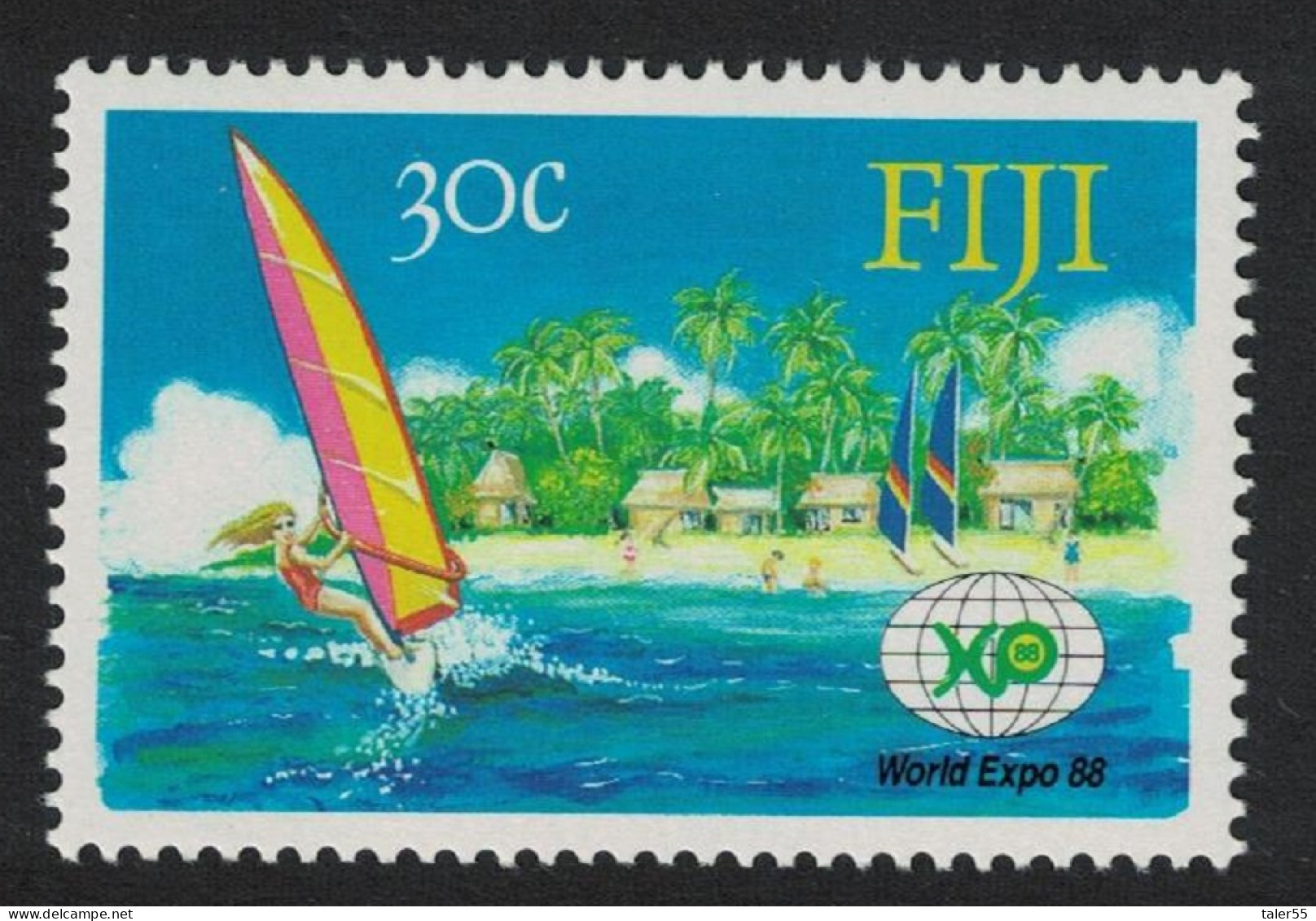 Fiji Sailing Expo '88 World Fair Brisbane 1988 MNH SG#770 - Fiji (1970-...)