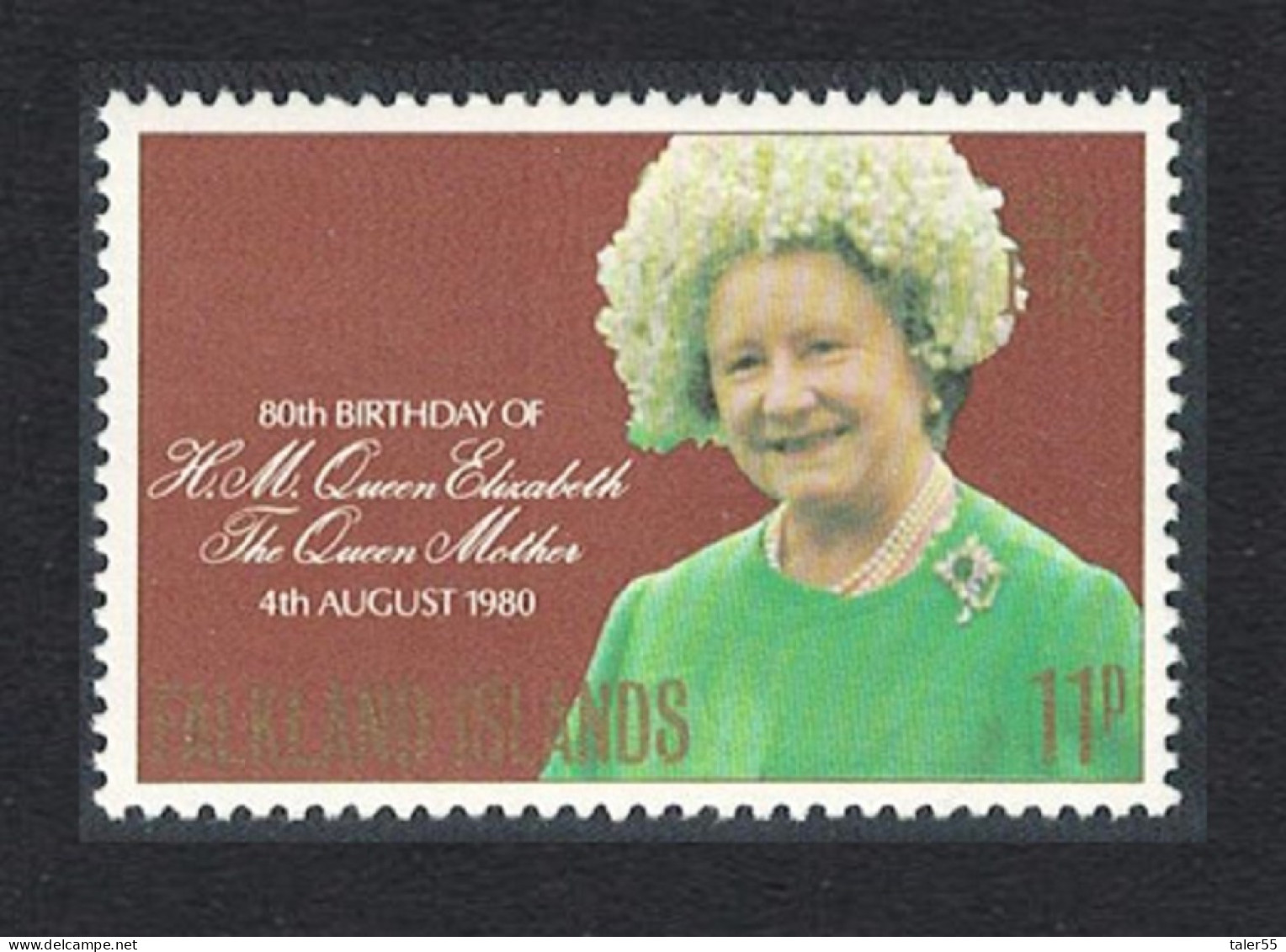 Falkland Is. 80th Birthday Of The Queen Mother 1980 MNH SG#383 MI#307 Sc#305 - Islas Malvinas