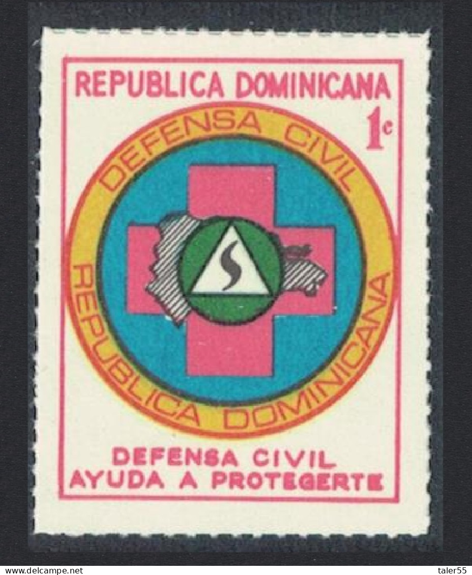 Dominican Rep. Civil Defence Fund 1967 SG#1003 - Dominican Republic