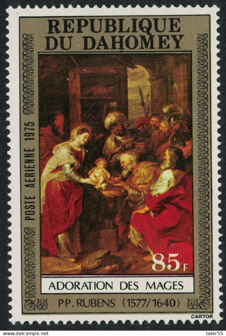 Dahomey 'Adoration Of The Magi' By Rubens 85f 1975 MNH SG#600 - Benin - Dahomey (1960-...)