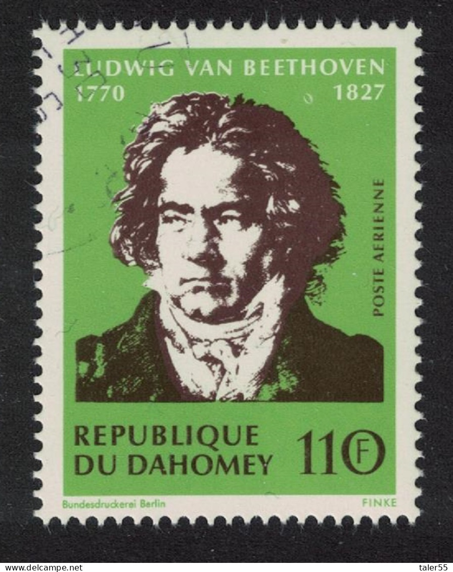 Dahomey Beethoven Great Composer 1970 CTO SG#421 MI#438 Sc#C130 - Benin - Dahomey (1960-...)