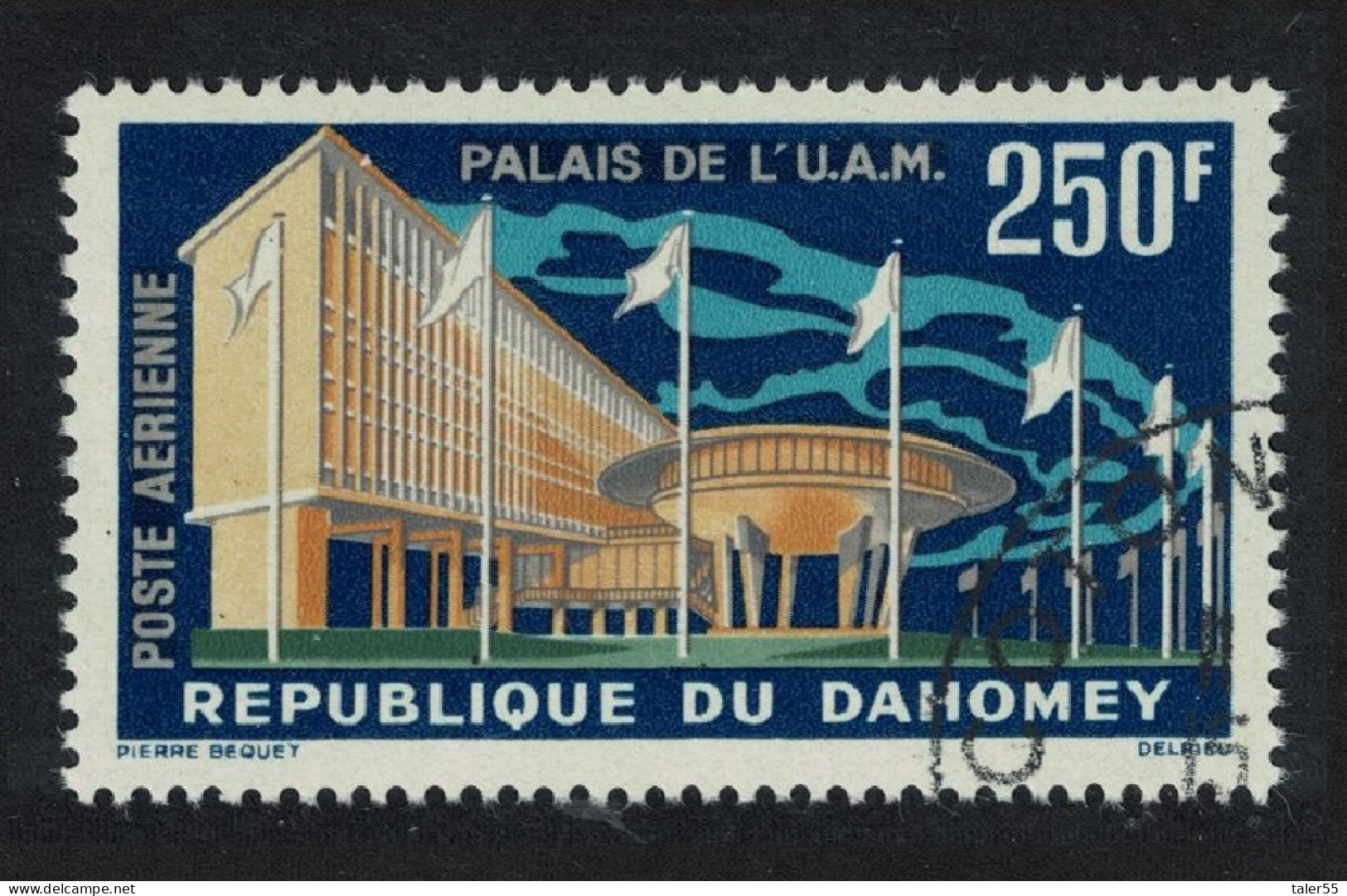 Dahomey African And Malagasy Union 1963 CTO SG#191 MI#219 Sc#C18 - Benin - Dahomey (1960-...)