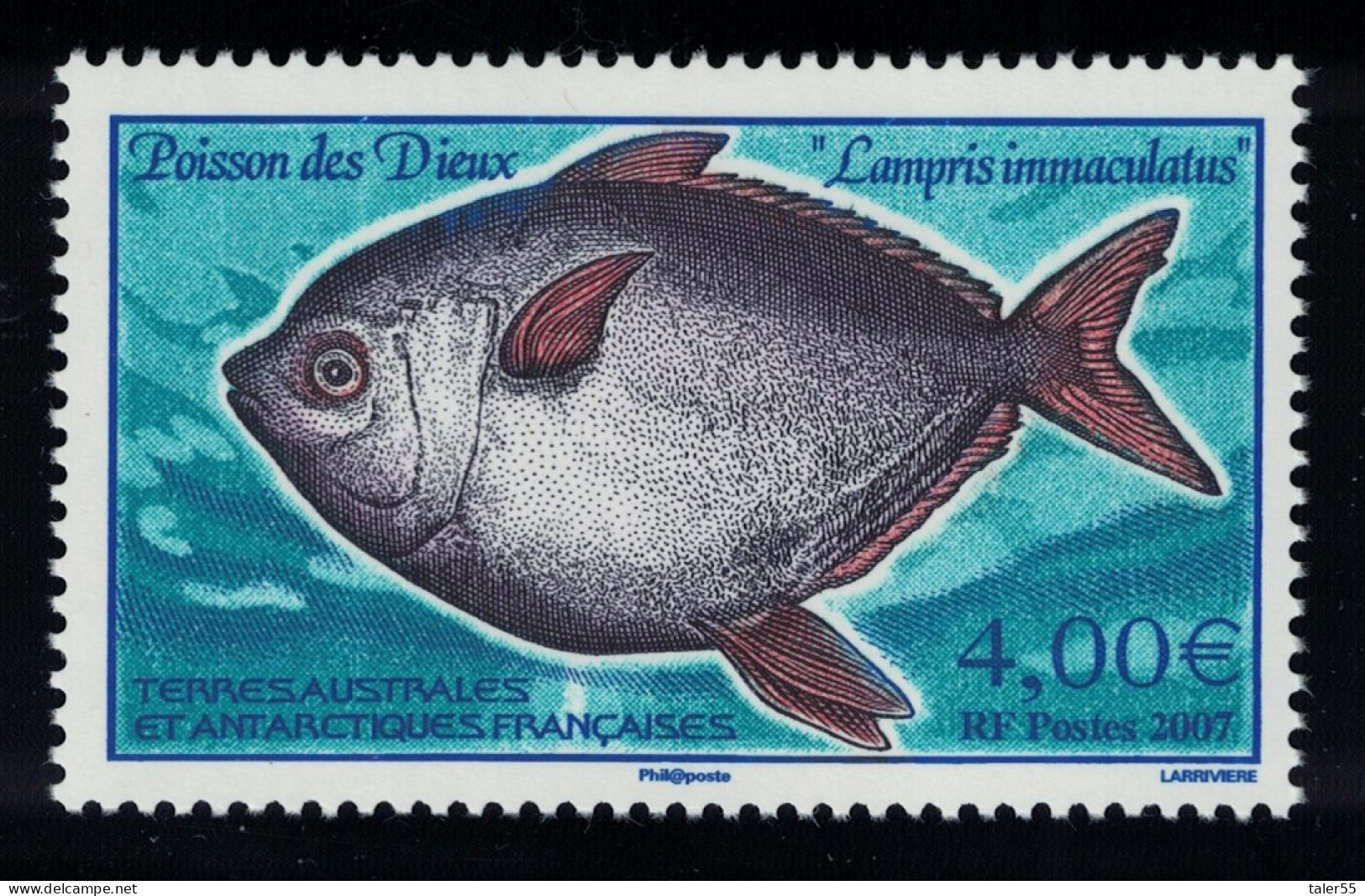 FSAT TAAF Fish Southern Opah Lampris Immaculatus 2007 MNH SG#581 MI#609 - Neufs