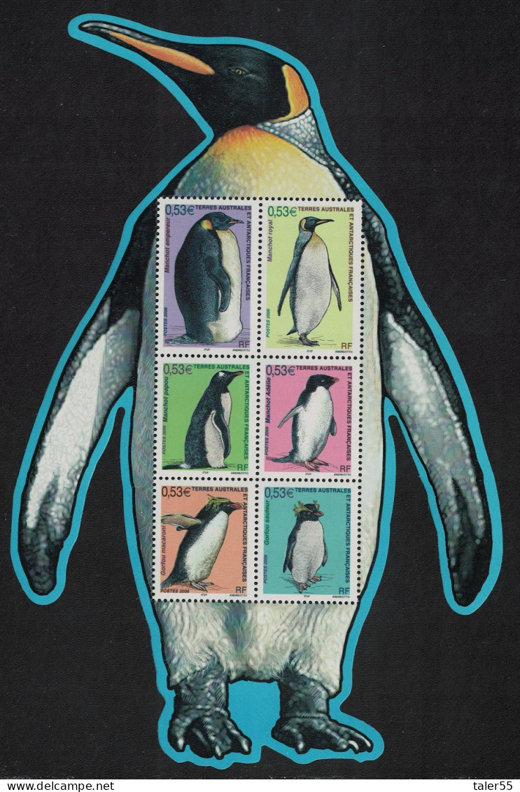 FSAT TAAF Birds Penguins MS 2006 MNH SG#MS563 MI#Block 14 - Nuevos