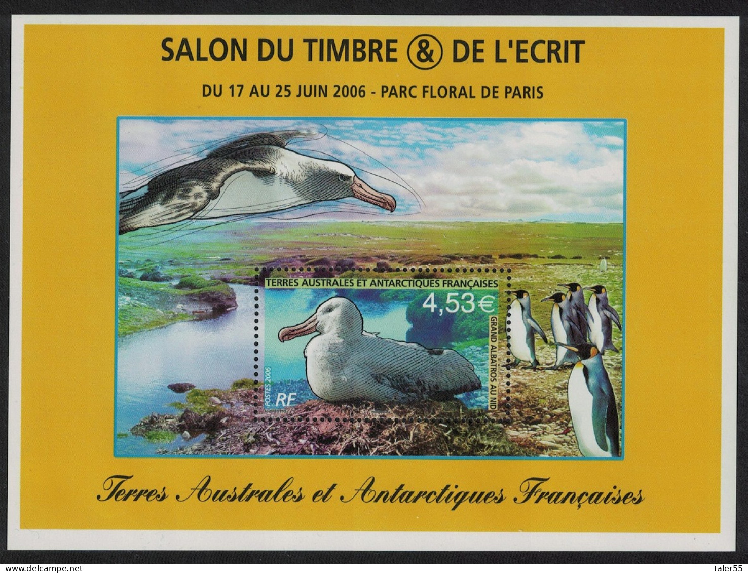 FSAT TAAF Birds Penguins Albatross Cormorant MS 2006 MNH SG#MS570 MI#Block 15 - Ongebruikt