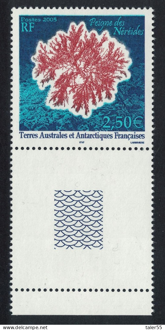 FSAT TAAF 'Peigne Des Neriedes' Antarctic Flora Coin Label 2005 MNH SG#537 MI#563 - Nuovi