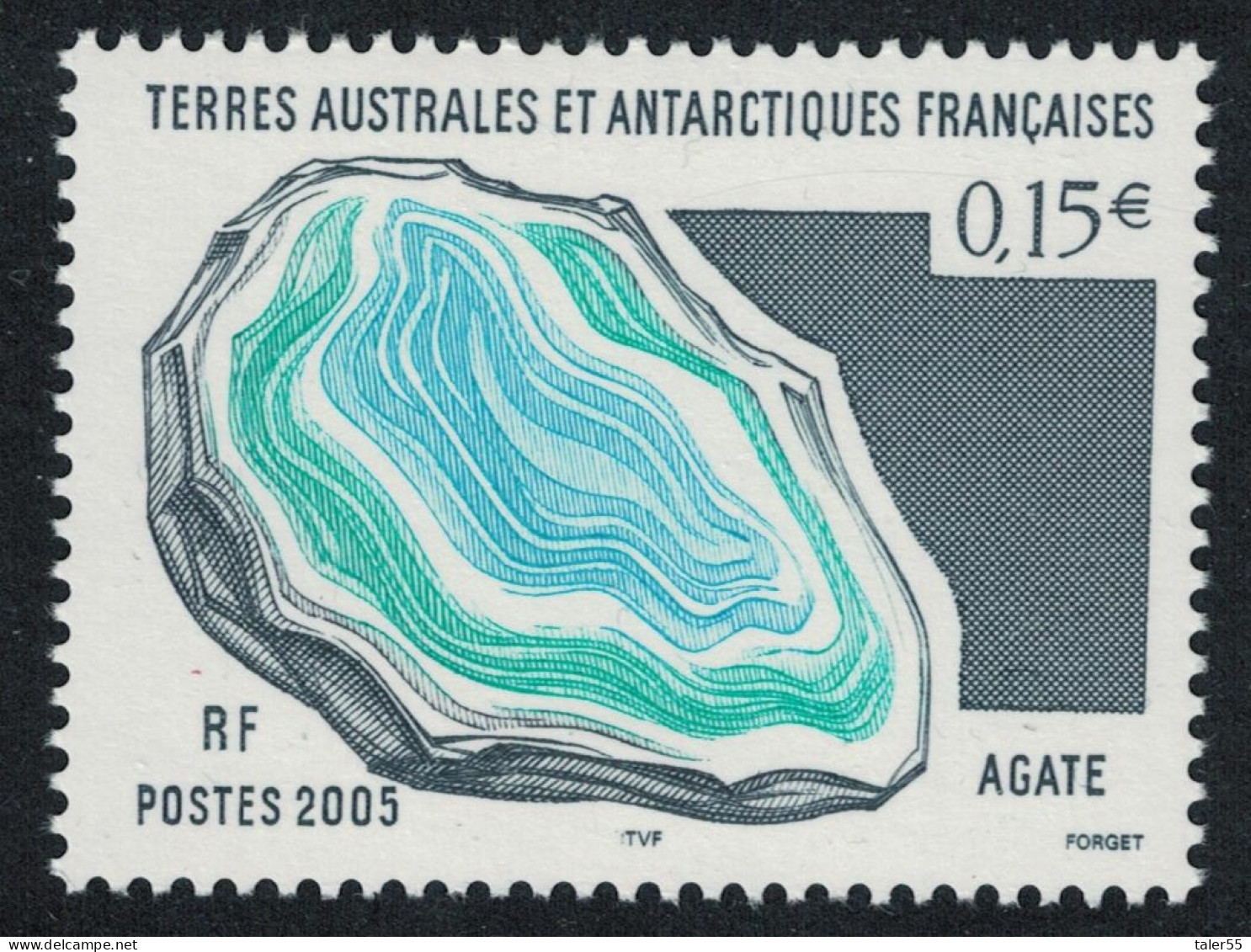 FSAT TAAF Agate Mineral 2005 MNH SG#530 MI#556 - Neufs
