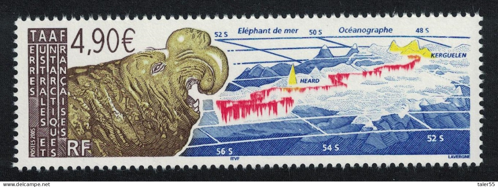 FSAT TAAF Elephant Seal 2005 MNH SG#540 MI#566 - Unused Stamps