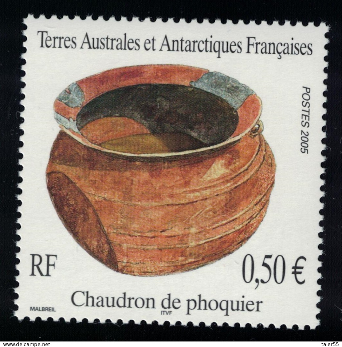 FSAT TAAF Pottery 2005 MNH SG#534 MI#560 - Ungebraucht