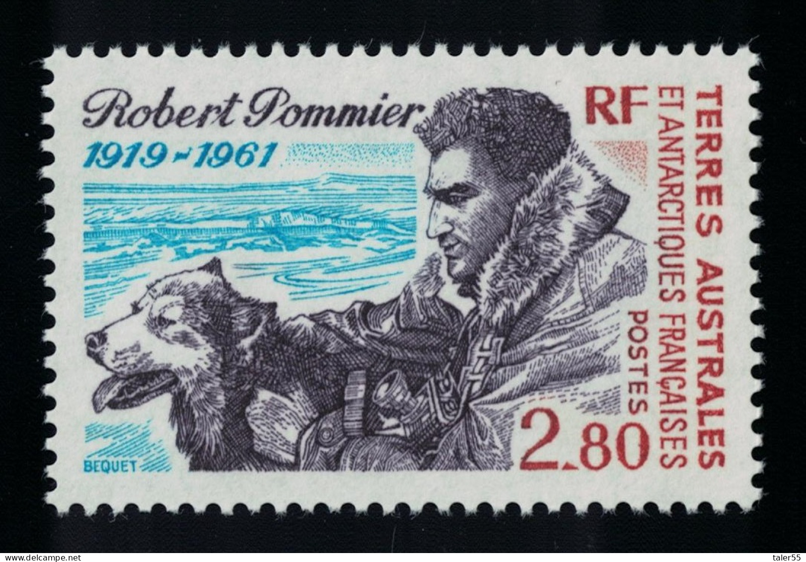 FSAT TAAF Robert Pommier Explorer Dog 1994 MNH SG#324 MI#321 - Neufs