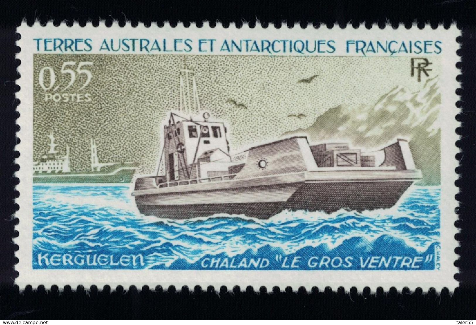 FSAT TAAF Lighter 'Le Gros Ventre' 1983 MNH SG#169 MI#169 - Neufs