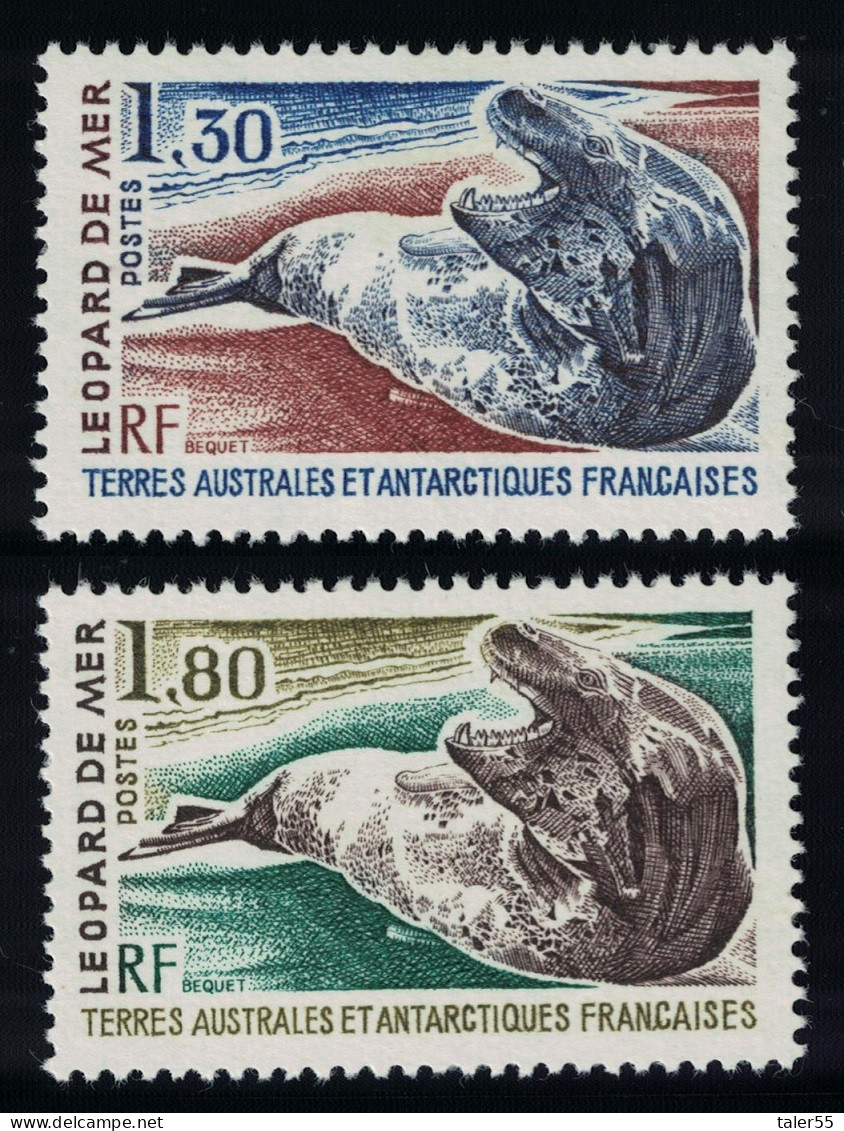 FSAT TAAF Leopard Seal 2v 1980 MNH SG#152-153 MI#152-53 - Ongebruikt