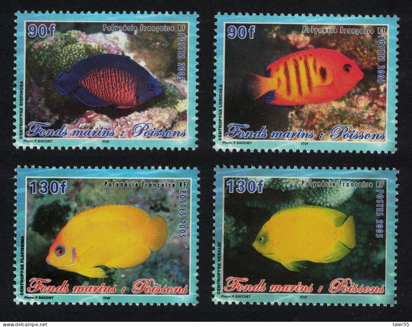 Fr. Polynesia Fish 4v 2005 MNH SG#999-1002 MI#944-947 - Ungebraucht