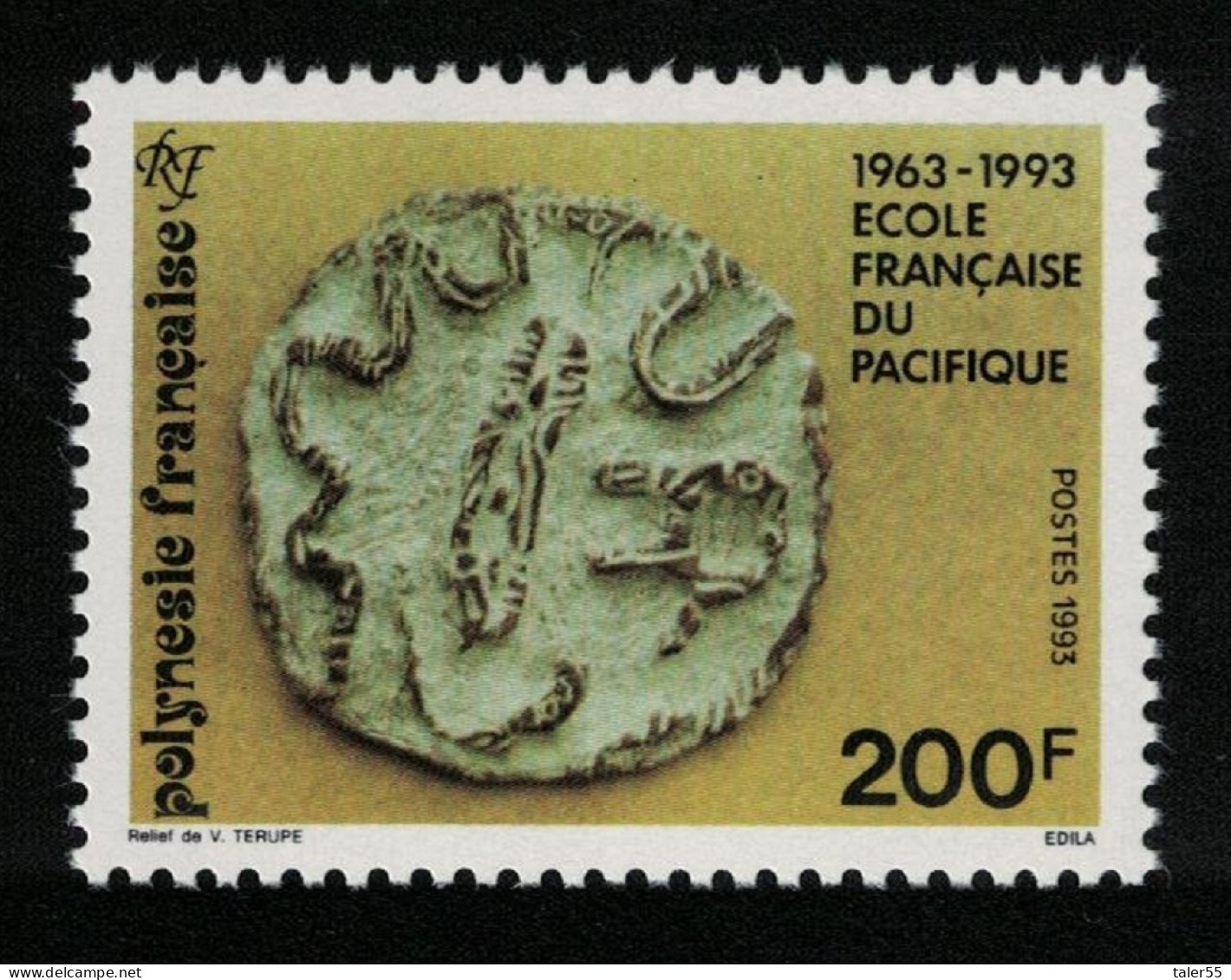 Fr. Polynesia 30th Anniversary Of French Pacific School 1993 MNH SG#693 - Nuevos