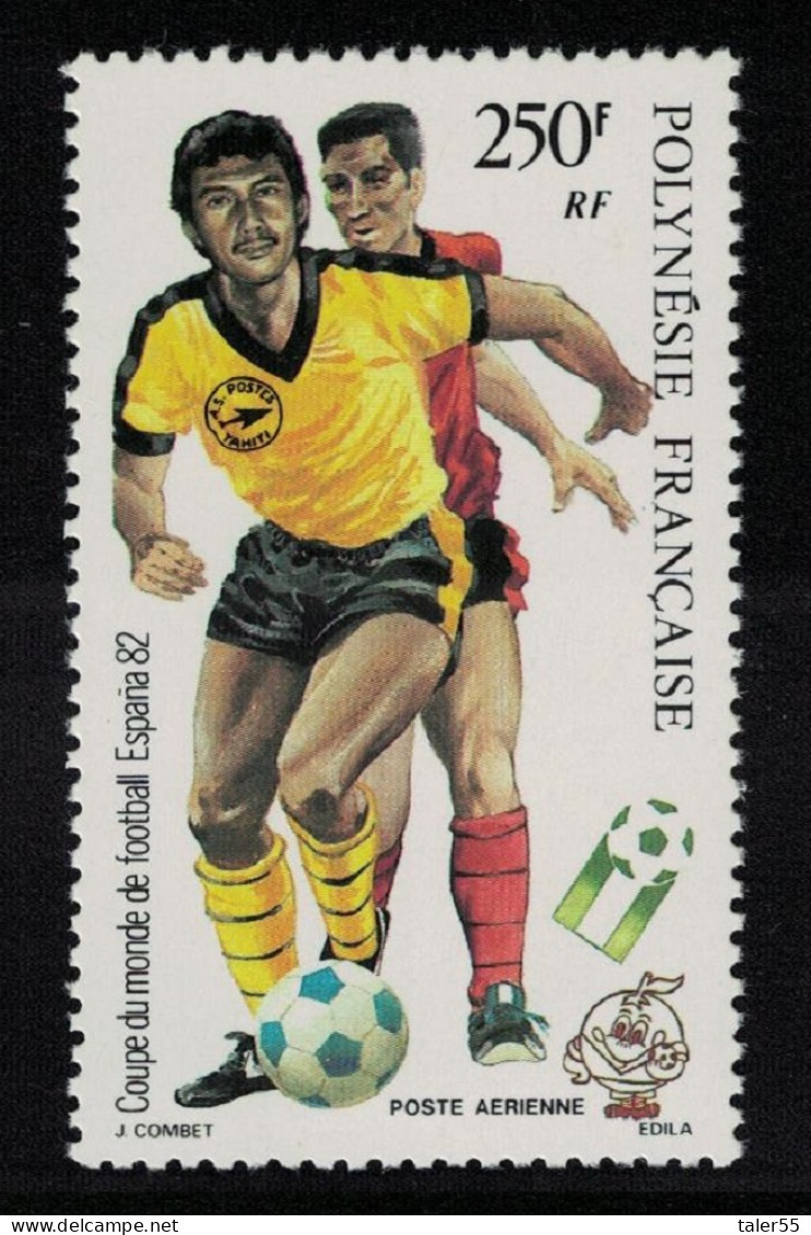 Fr. Polynesia World Cup Football Championship Spain 1982 MNH SG#369 - Neufs