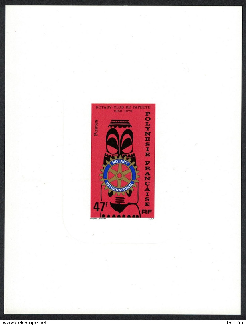 Fr. Polynesia 20th Anniversary Of Papeete Rotary Club De-Luxe 1979 MNH SG#311 - Neufs