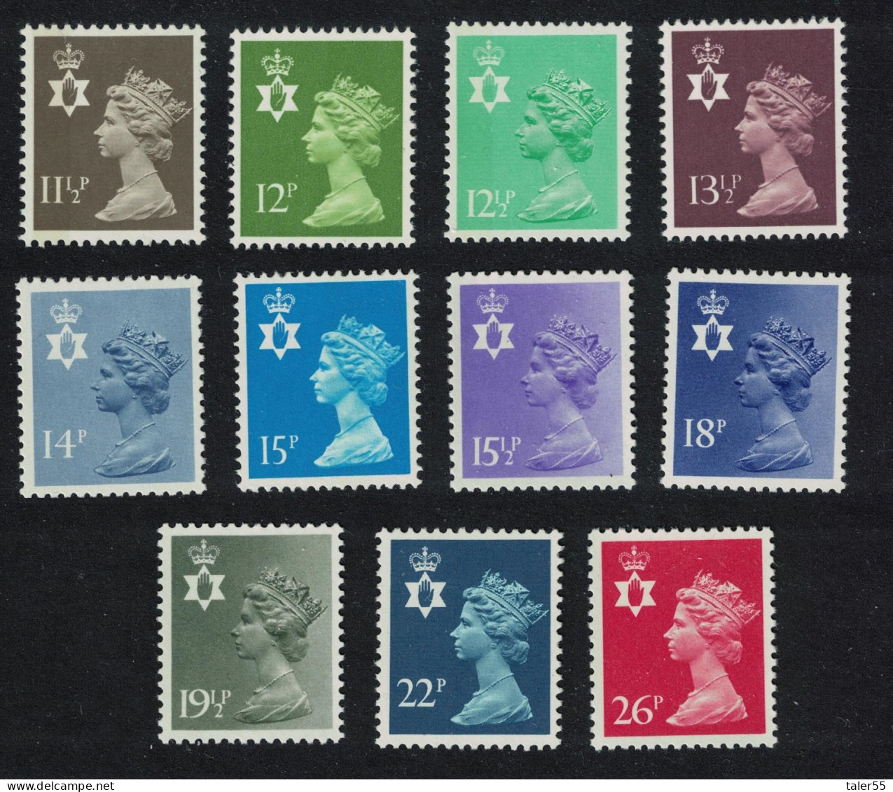 Great Britain Northern Ireland Regional Definitives COLLECTION 1981 - Neufs