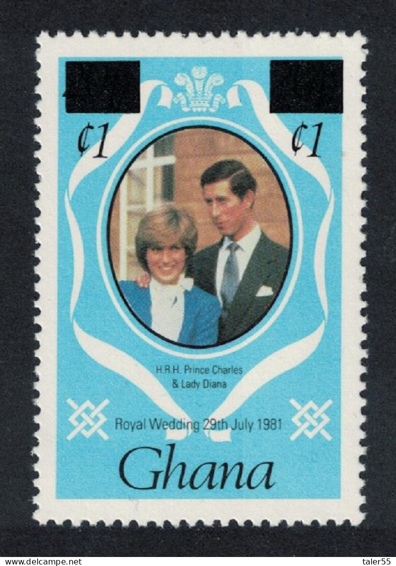 Ghana Prince Charles And Lady Diana Spencer Ovp 1984 MNH SG#1065 MI#1019 - Ghana (1957-...)