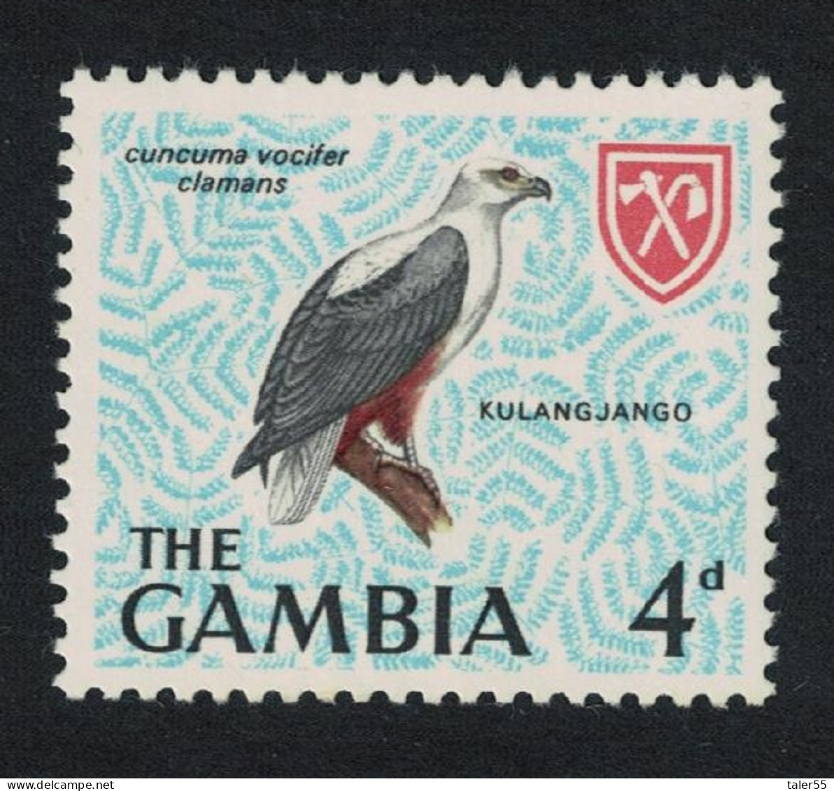 Gambia African Fish Eagle Bird 1966 MNH SG#238 - Gambia (1965-...)