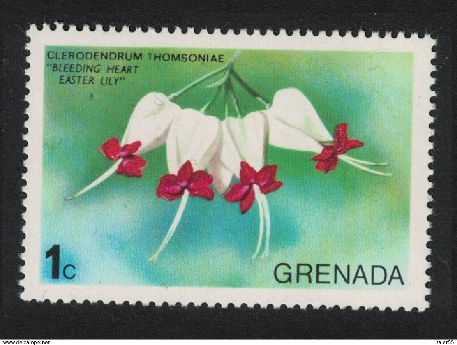 Grenada Easter Lily 'Bleeding Heart' Flower 1975 MNH SG#679 - Grenada (1974-...)