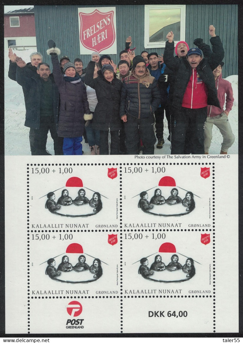 Greenland Salvation Army MS 2019 MNH SG#MS899 MI#Block 90 - Nuevos