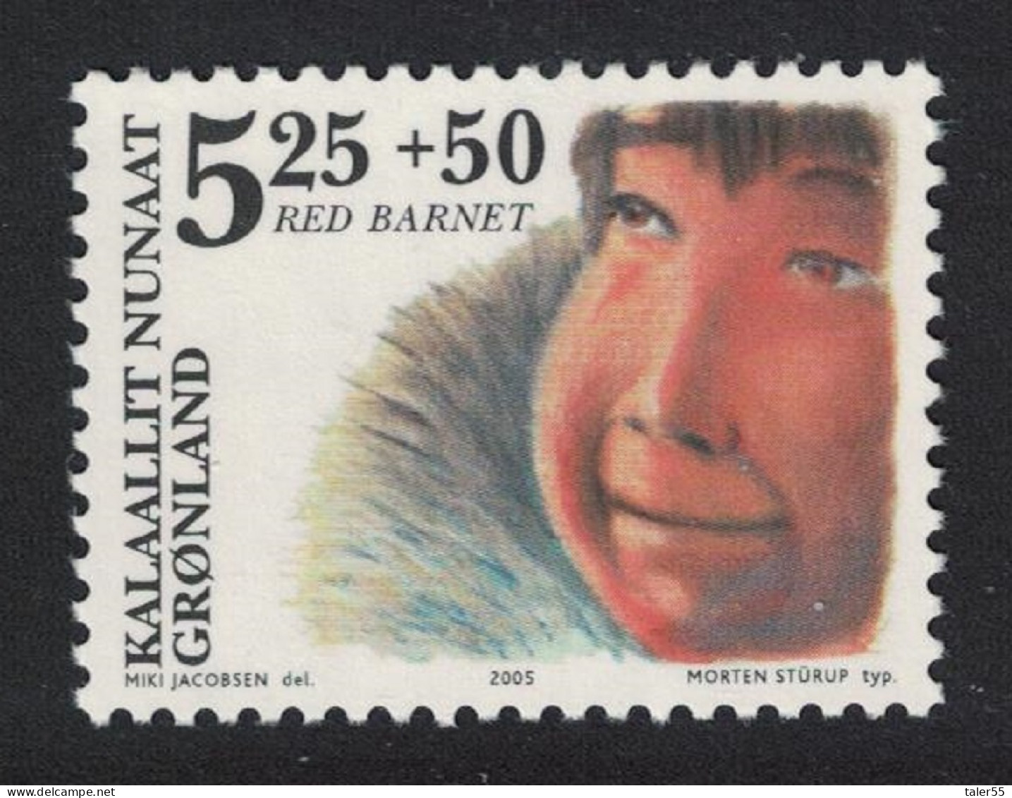 Greenland Save The Children Fund Charitable Organisation 2005 MNH SG#472 - Unused Stamps