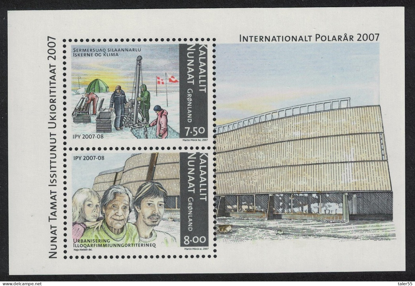 Greenland International Polar Year MS 2007 MNH SG#MS525 - Unused Stamps