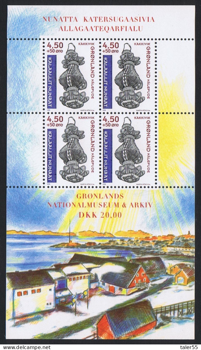 Greenland National Museum And Archives MS 1999 MNH SG#MS351 MI#Block 16 Sc#B24a - Nuevos