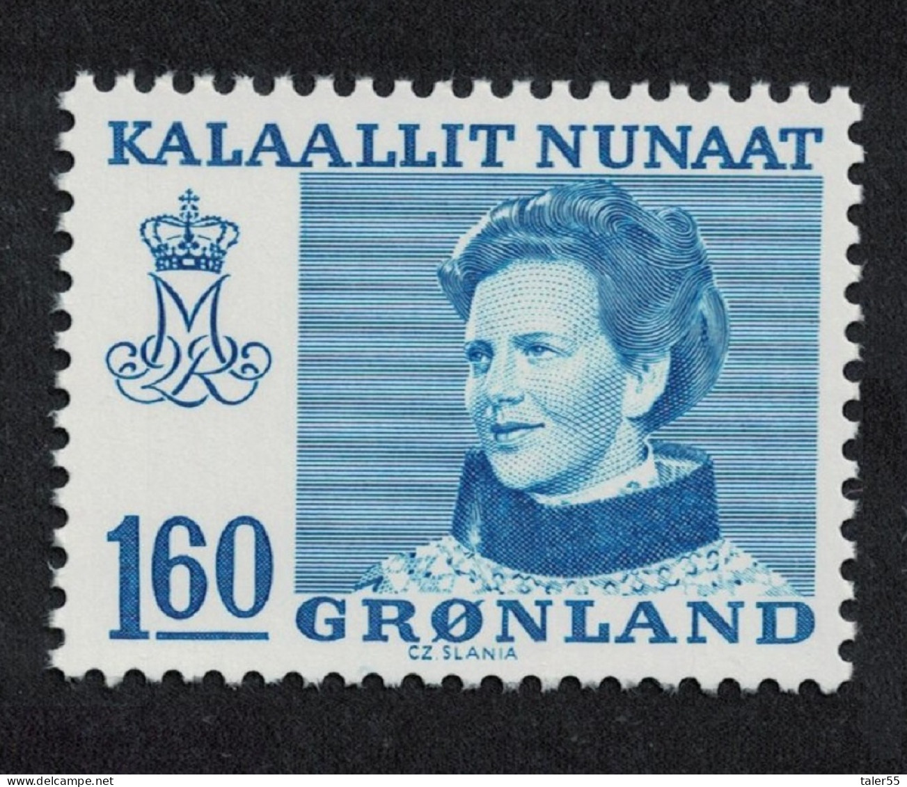 Greenland Queen Margrethe 160 Ore 1979 MNH SG#103 MI#114 - Unused Stamps