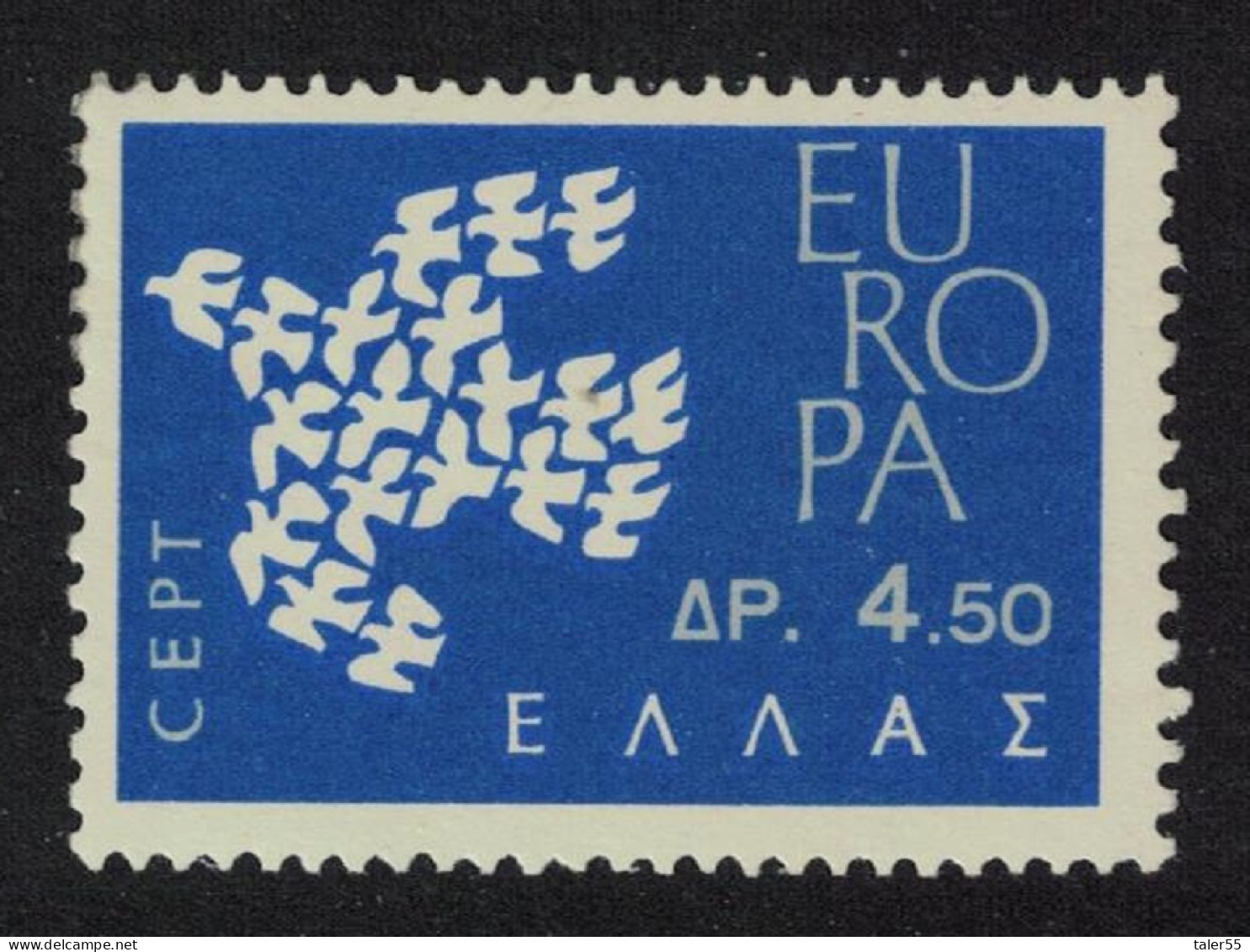 Greece Europa 4.50Dr 1961 MH SG#878 MI#776 - Ongebruikt