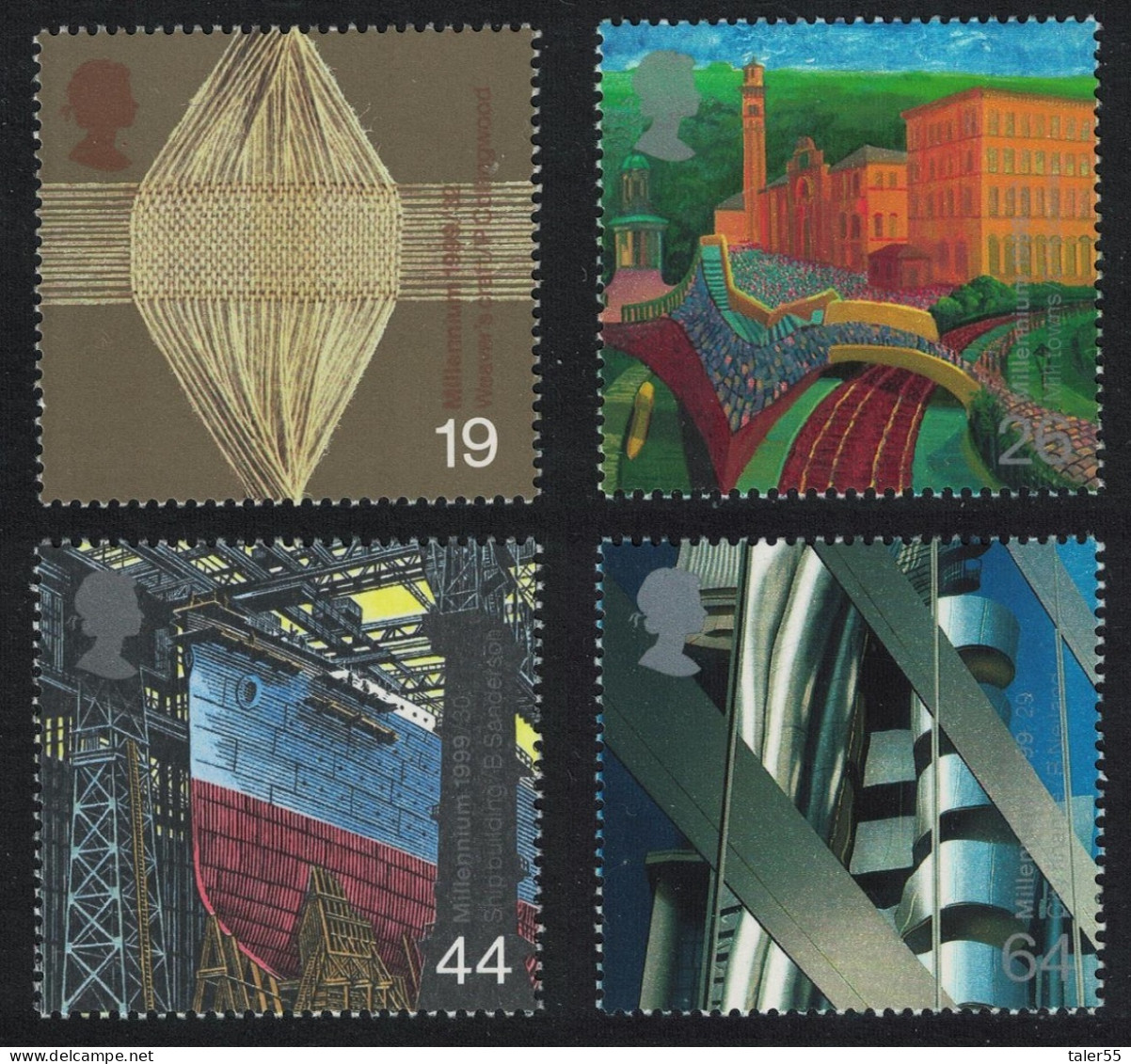 Great Britain The Millennium Series The Workers' Tale 4v 1999 MNH SG#2088-2091 Sc#1855-1858 - Unused Stamps