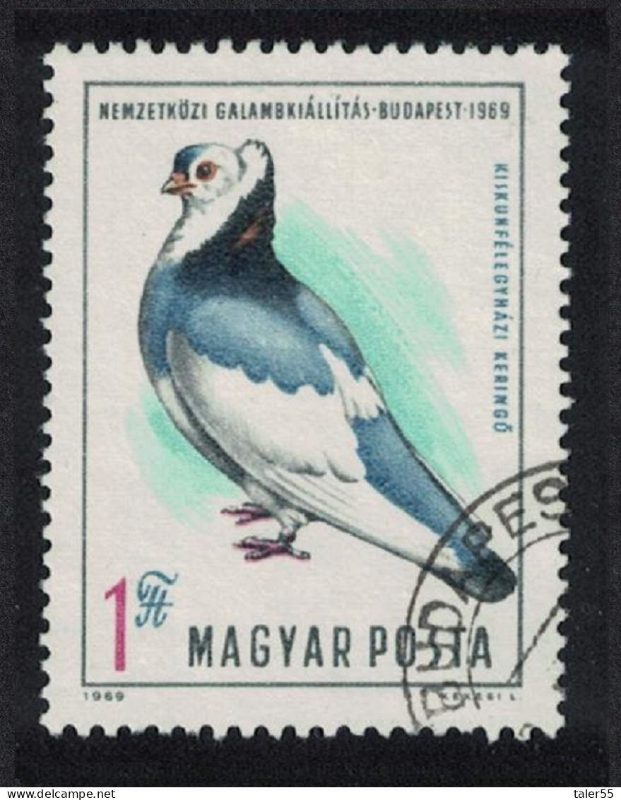 Hungary Birds Pigeon International Exhibition 1969 Canc SG#2503 Sc#2016 - Usati