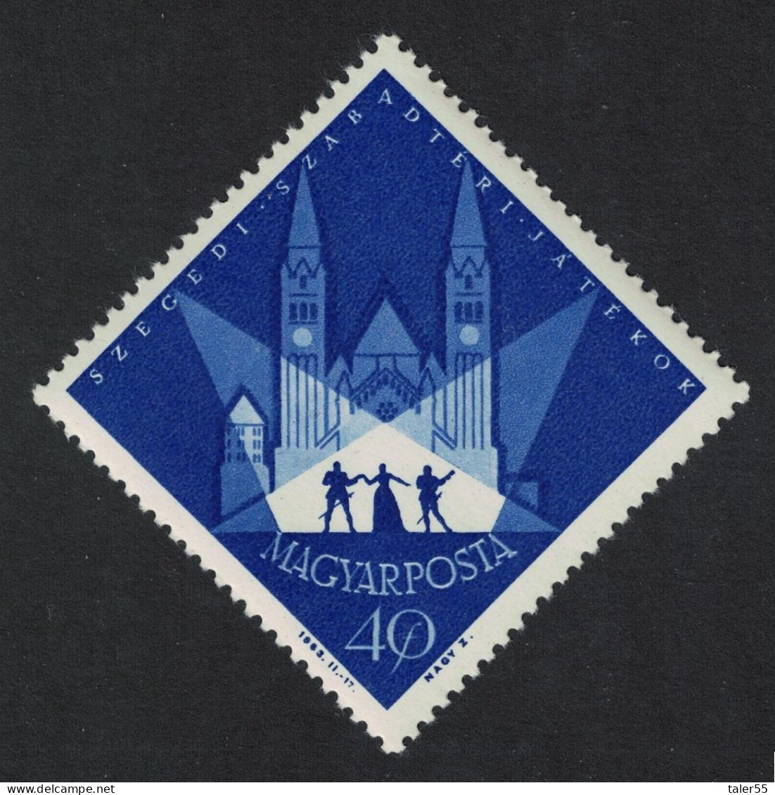 Hungary Summer Drama Festival Szeged Def 1963 SG#1925 - Usado