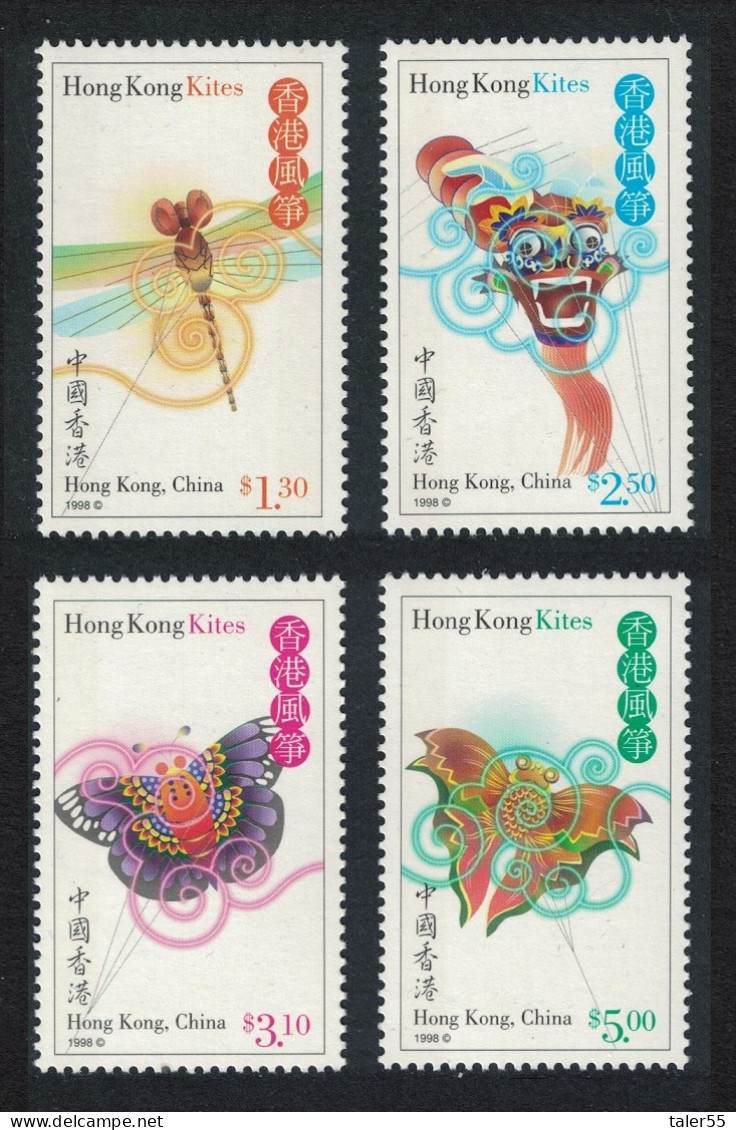 Hong Kong Kites 4v 1998 MNH SG#940-943 - Neufs