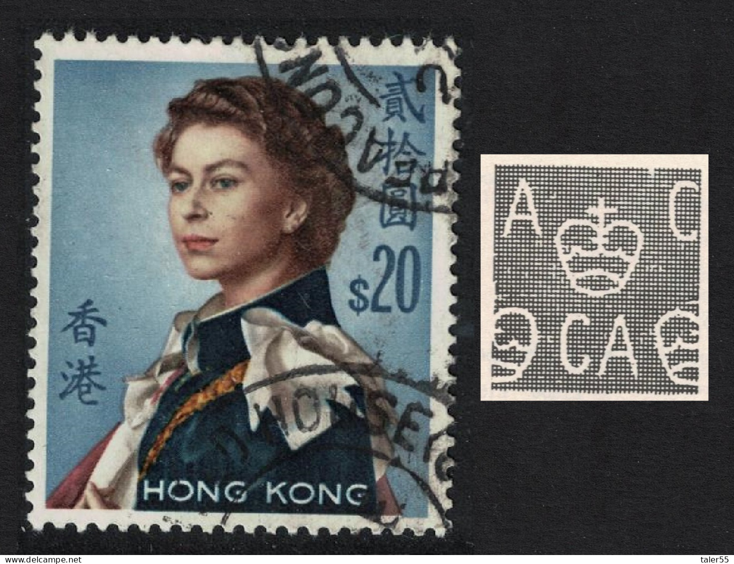 Hong Kong Queen Elizabeth II Portrait After Annigoni $2 T1 1962 MNH SG#210 - Nuovi