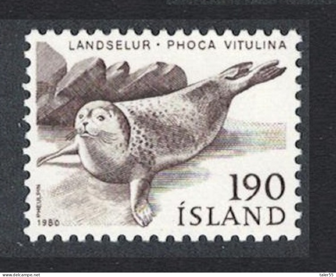 Iceland Common Seal Marine Animal 1980 MNH SG#585 - Neufs