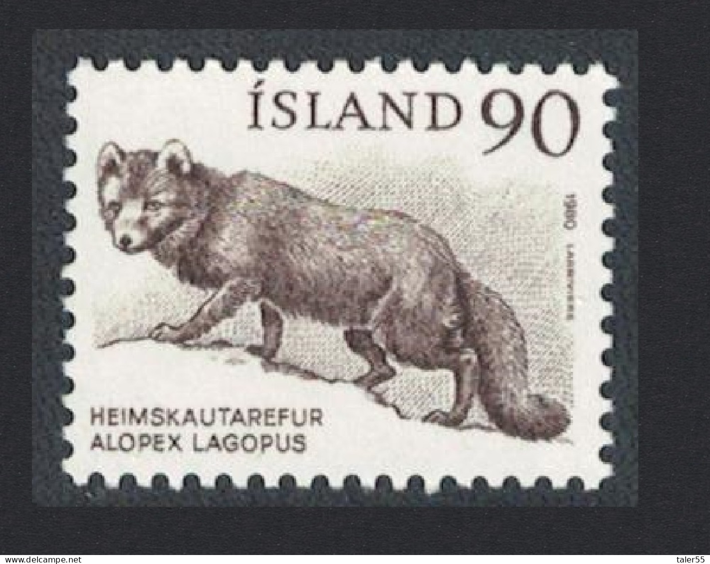 Iceland Arctic Fox 1980 MNH SG#582 - Neufs