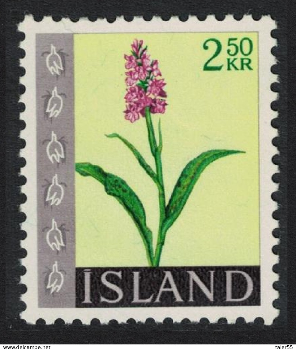 Iceland Orchid Wild Flowers 1968 MNH SG#447 - Ungebraucht